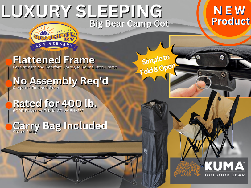 KUMA BIG BEAR CAMP COT